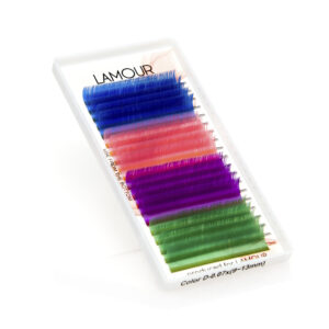 Colored lashes